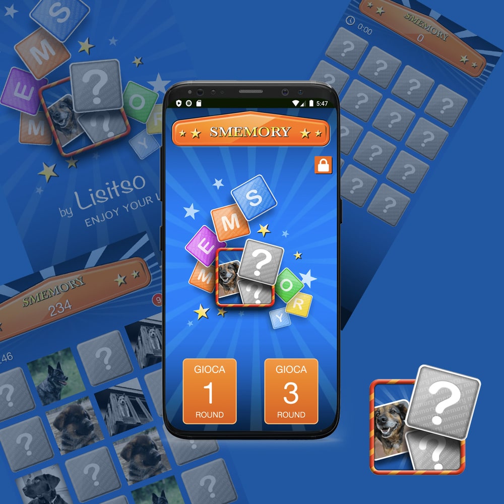 Gioco Memory App Android
